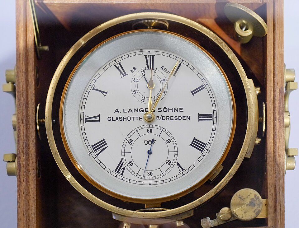 A. Lange & Söhne marine chronometer (representative photo)